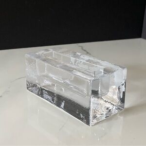 Woodbury Business Card Holder by Simon Pearce (please read description)